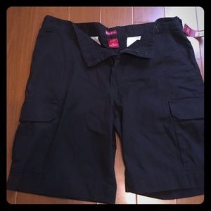 Men’s Merona Navy Cargo Shorts NWT